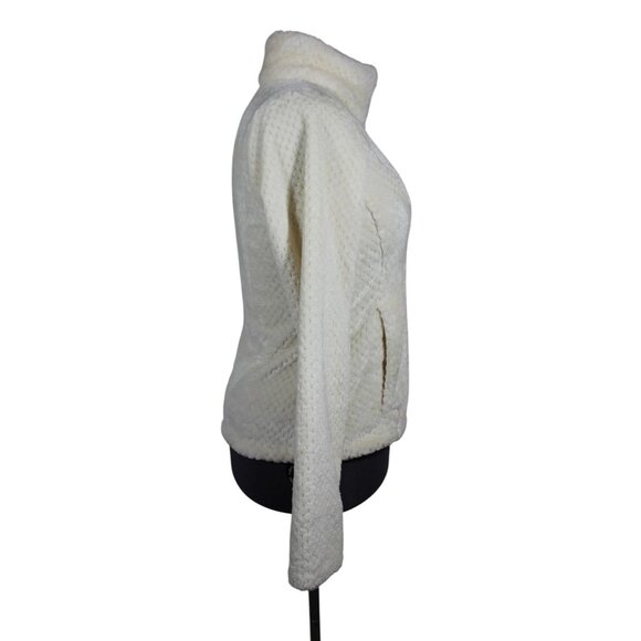 Columbia women's Fire Side 1/4 zip mock neck sherpa fleece pullover jacket S - Picture 4 of 10